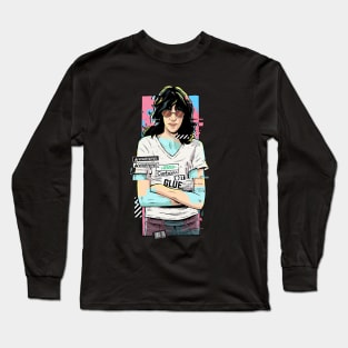 Joey Ramone - Carbona not Glue Long Sleeve T-Shirt